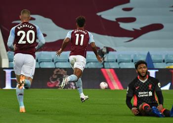 فيديو واتكينز يسجل ثاني أهداف أستون فيلا أمام ليفربول في الدوري الإنجليزي