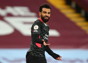 ترتيب هدافي الدوري الإنجليزي بعد هدفي محمد صلاح أمام أستون فيلا