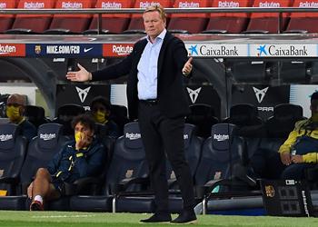 كومان ينتقد ثنائي برشلونة بعد التعادل مع إشبيلية