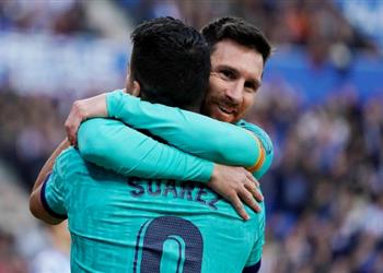 فيديو ميسي يجتمع بسواريز للمرة الأولى منذ رحيله عن برشلونة