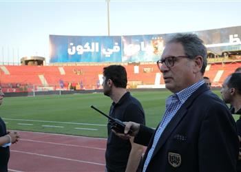 صور وفد الكاف يعتمد ملعب الأهلي وي السلام لمباريات إفريقيا بالموسم الجديد