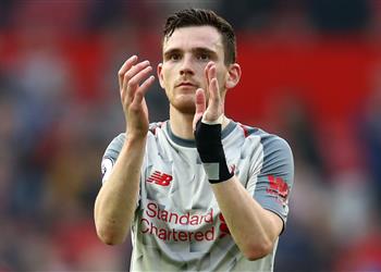 روبرتسون يثير القلق في ليفربول قبل مواجهة إيفرتون