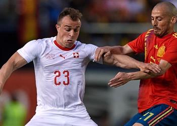 الكشف عن موقف شاكيري من مباراة إسبانيا بعد سلبية تحليل كورونا