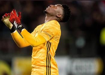 للمرة الثانية إصابة أونانا حارس أياكس أمستردام بكورونا