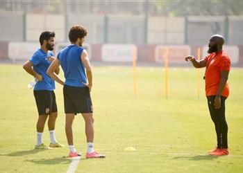 تدريبات منفردة لـ أحمد الشيخ وصالح جمعة استعدادا لمواجهة الأهلي وبيراميدز
