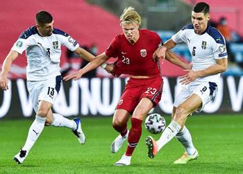 هالاند بعد فشل النرويج في التأهل لليورو أشعر بخيبة أمل