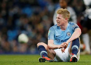 دي بروين يحذر من تزاحم المباريات الإصابات قادمة