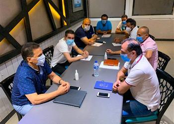 حسام البدري يجتمع مع معاونيه لوضع خطة معسكر منتخب مصر المقبل