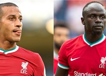 تقارير تكشف موقف ماني وألكانتارا من المشاركة في لقاء ليفربول وإيفرتون