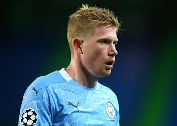 دي بروين يغادر معسكر بلجيكا إلى مانشستر سيتي