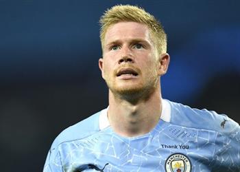 دي بروين يرفض الم سكنات للحاق بمواجهة آرسنال