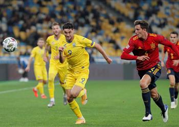 فيديو أوكرانيا تصعق إسبانيا وتلحق بها الخسارة الأولى في دوري الأمم الأوروبية