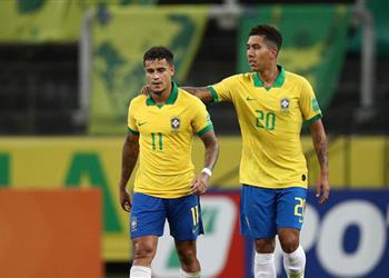 تشكيل البرازيل ضد بيرو كوتينيو أساسي ا وفيرمينو ونيمار في الهجوم