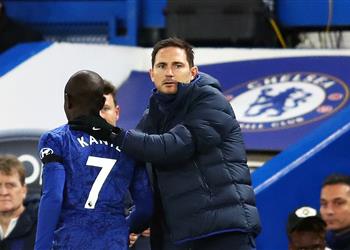 تشيلسي يوضح حقيقة رغبة كانتي في الرحيل بسبب لامبارد