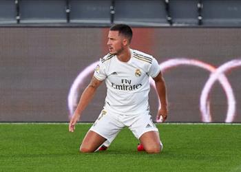 موندو ديبورتيفو تفاؤل في ريال مدريد بشأن مشاركة هازارد ضد برشلونة في الكلاسيكو