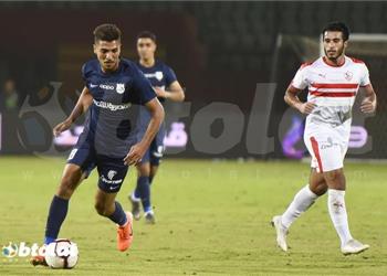 فيديو إنبي يهزم المقاولون العرب بثنائية محمد شريف في الدوري
