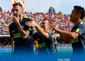 إنتر ميلان يحتل وصافة الكالتشيو ولاتسيو يمطر ساسولو بسداسية