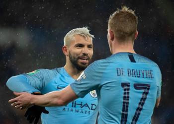 جوارديولا يعلن غياب دي بروين أمام آرسنال ويكشف موقف أجويرو