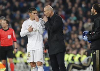 آس استياء شديد في ريال مدريد من زيدان بسبب خاميس رودريجيز