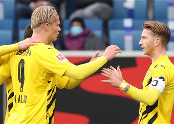 فيديو بوروسيا دورتموند يتخطى هوفنهايم بصعوبة في الدوري الألماني