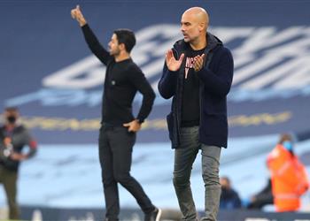رقم مميز لـ جوارديولا بعد فوز مانشستر سيتي على آرسنال