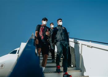 فيديو وصول بعثة الأهلي إلى القاهرة بعد الفوز على الوداد