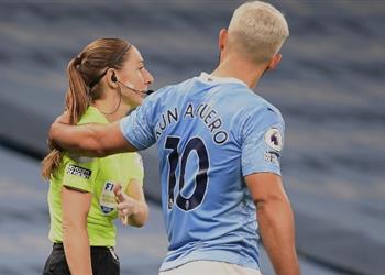 هل ي عاقب أجويرو بعد تصرفه الغريب مع مساعدة الحكم