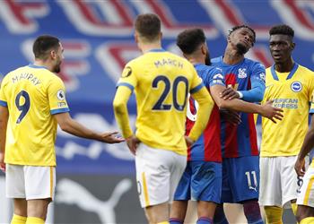 إصابة م هاجم كريستال بالاس بـ فيروس كورونا