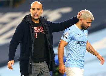 جوارديولا يكشف شرطه لتجديد عقد أجويرو مع مانشستر سيتي