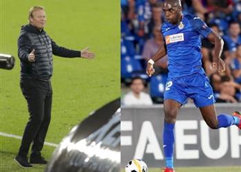 برشلونة يدرس تقديم شكوى ضد لاعب خيتافي بسبب كومان