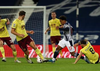 فيديو أحمد حجازي يشارك في تعادل وست بروميتش سلبي ا أمام بيرنلي