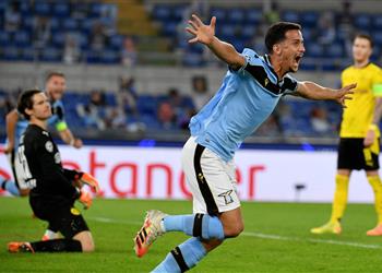 لاتسيو يمطر شباك بوروسيا دورتموند بثلاثية في دوري أبطال أوروبا