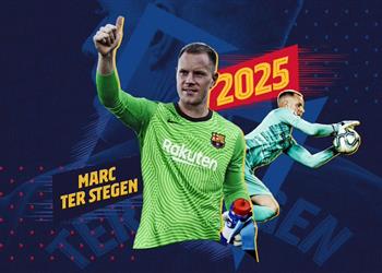 رسمي ا برشلونة يجدد عقود 4 لاعبين على رأسهم بيكيه وتير شتيجن