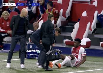 فيديو تغيير مبكر لـ أياكس أمام ليفربول في دوري أبطال أوروبا