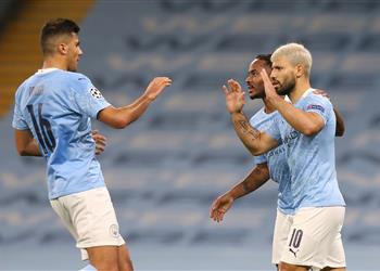 فيديو أجويرو يدخل تاريخ دوري أبطال أوروبا بهدفه أمام بورتو