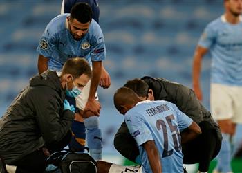 فرناندينيو يعلق على إصابته في مباراة مانشستر سيتي وبورتو