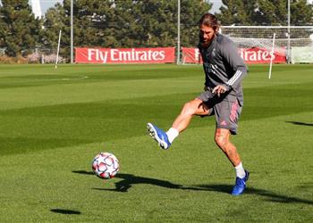 راموس يعود لـ تدريبات ريال مدريد قبل صدام برشلونة في الكلاسيكو