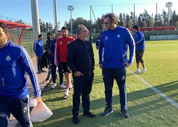 هاني أبو ريدة يؤازر بيراميدز قبل مواجهة نهضة بركان في نهائي الكونفدرالية