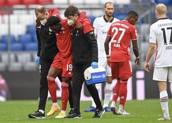 صدمة لـ بايرن ميونخ إصابة قوية لـ ألفونسو ديفيز تبعده عن الملاعب حتى نهاية 2020