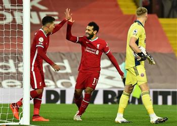 تعرف على تقييم محمد صلاح في مباراة ليفربول وشيفيلد