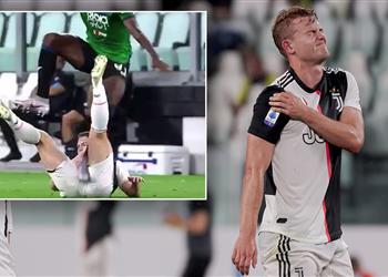 تقارير دي ليخت يقترب من العودة لتدريبات يوفنتوس