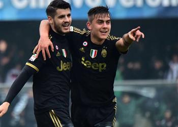 تشكيل يوفنتوس ضد هيلاس فيرونا رامسي أساسي ا وديبالا وموراتا في الهجوم