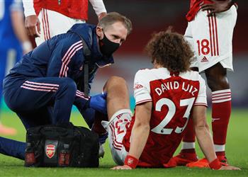 أرتيتا يكشف إصابة ديفيد لويز في مباراة آرسنال وليستر سيتي