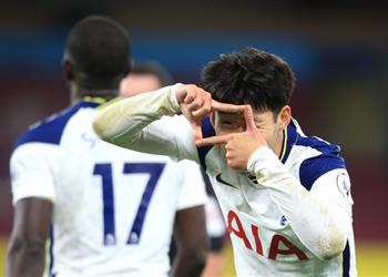 فيديو سون هيونج يقود توتنهام لفوز صعب على بيرنلي في الدوري الإنجليزي