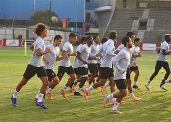 مران الأهلي تدريبات خططية للاعبين عودة أيمن أشرف واستمرار تأهيل الثلاثي المصاب