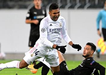 كاسيميرو بعد هدفه القاتل أمام مونشنجلادباخ ريال مدريد لا يستسلم أبد ا