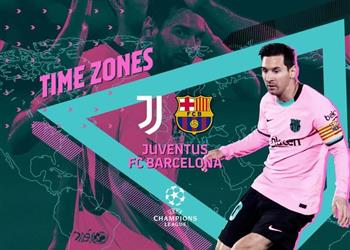 موعد والقناة الناقلة لمباراة برشلونة ويوفنتوس اليوم في دوري أبطال أوروبا