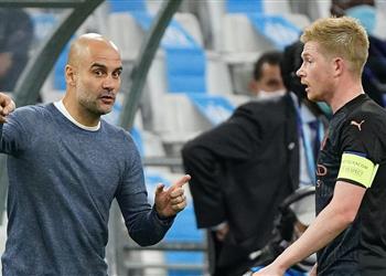 جوارديولا بعد ثلاثية مانشستر سيتي سعيد بالأداء أمام مارسيليا وعلينا تقبل النقد