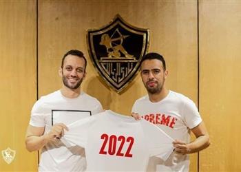 رسمي ا الزمالك يعلن التجديد لـ حازم إمام موسمين