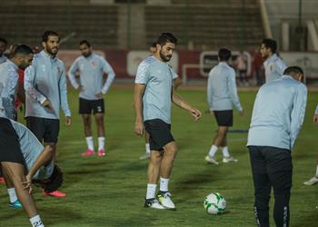 مران الأهلي تحديد موعد عودة علي معلول وموسيماني يجتمع مع اللاعبين